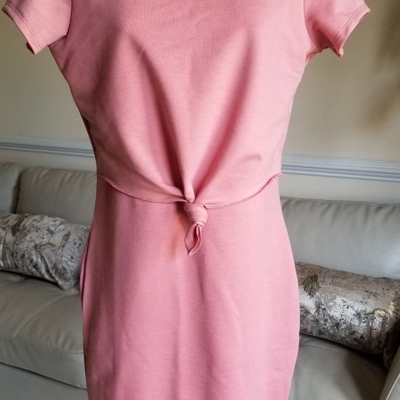 NWOT Popular Basics Pink Mini Dress - Picture 11 of 14